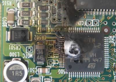 PCB Electronics Damage
