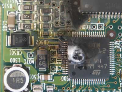 PCB Electronics Damage
